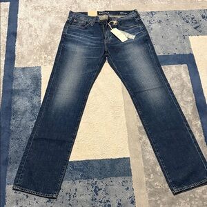 Big Star Men's Blue Straight Jeans 30x34